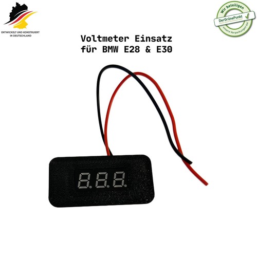 Voltmeter einsatz für - bmw, e28