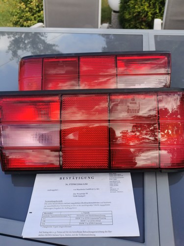 Bmw e30 rote rückleuchten - e30,